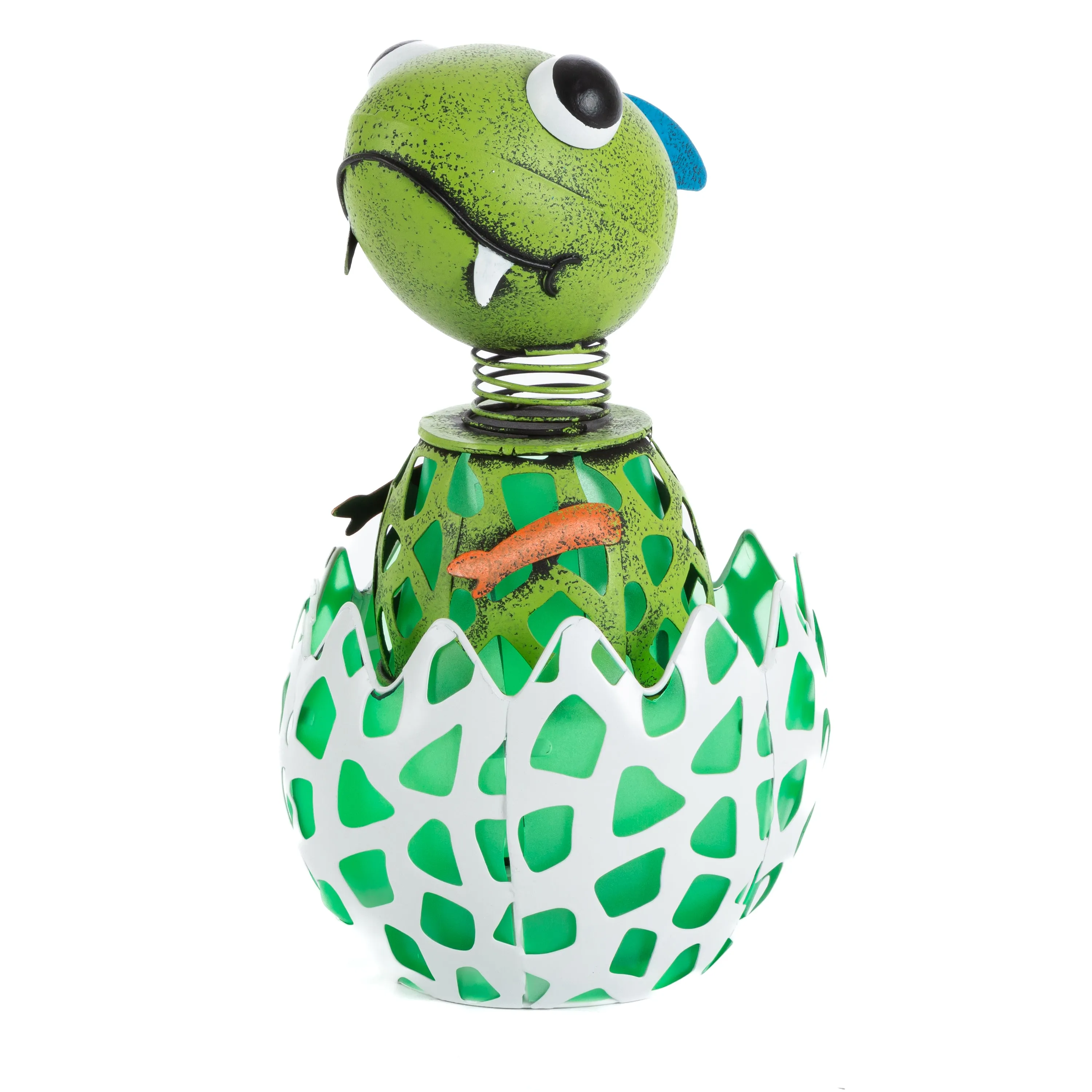 11.42 in. Solar Powered Baby Dinosaur Decor