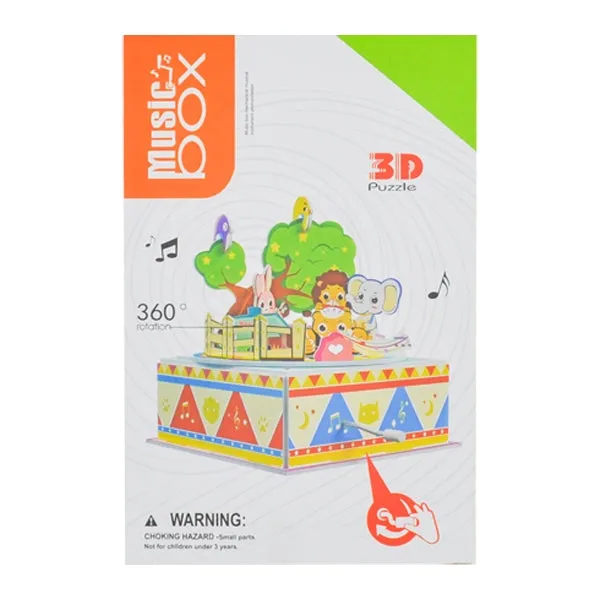 3D Foam Puzzle, Music Box #4