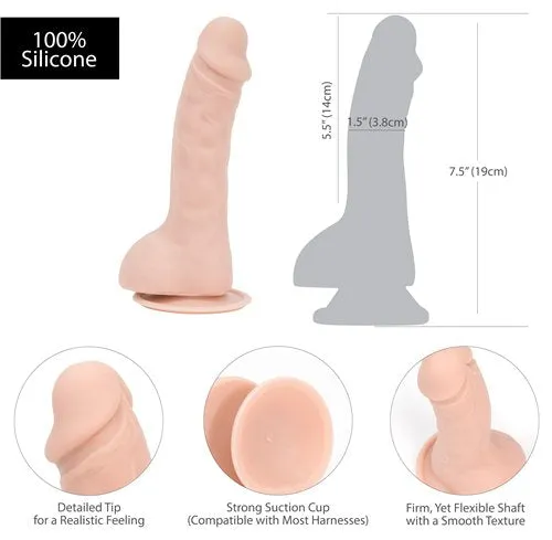 Addiction 100% Silicone 7.5 "