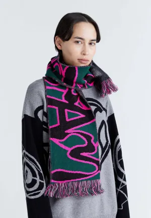 All Seeing Logo Scarf - Multi