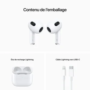 Apple AirPods (3rd Generation) with Lightning Charging Case