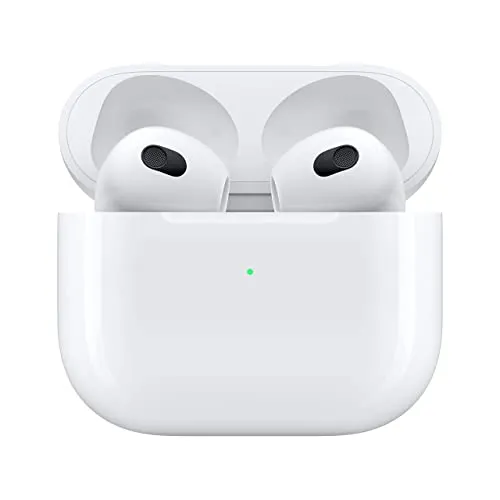 Apple AirPods with Lightning Charging Case (3rd Generation) (Renewed)