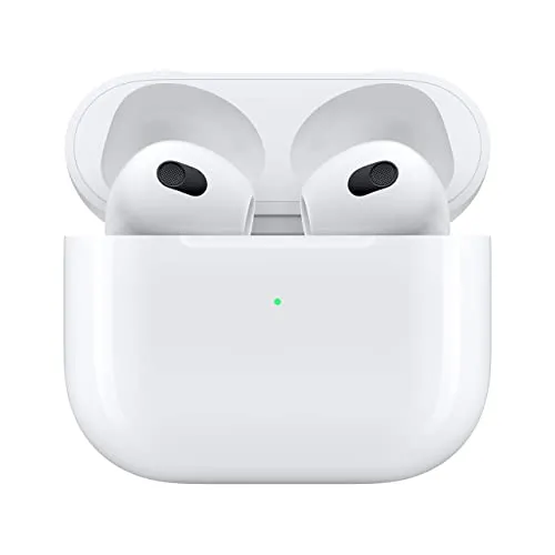 Apple AirPods with Lightning Charging Case (3rd Generation) (Renewed)