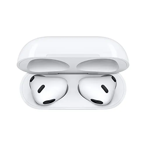 Apple AirPods with Lightning Charging Case (3rd Generation) (Renewed)
