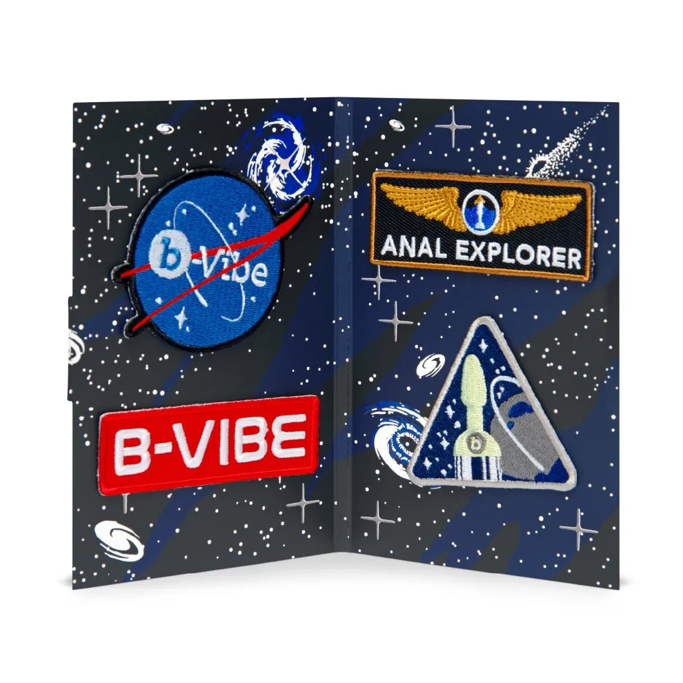 b-Vibe Asstronaut Glow-in-the-dark Butt Play Set