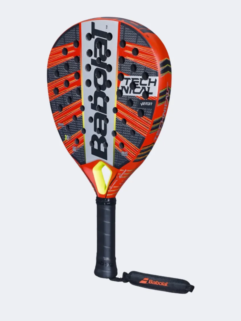 Babolat Technical Veron Padel Racquet Red/Black/White
