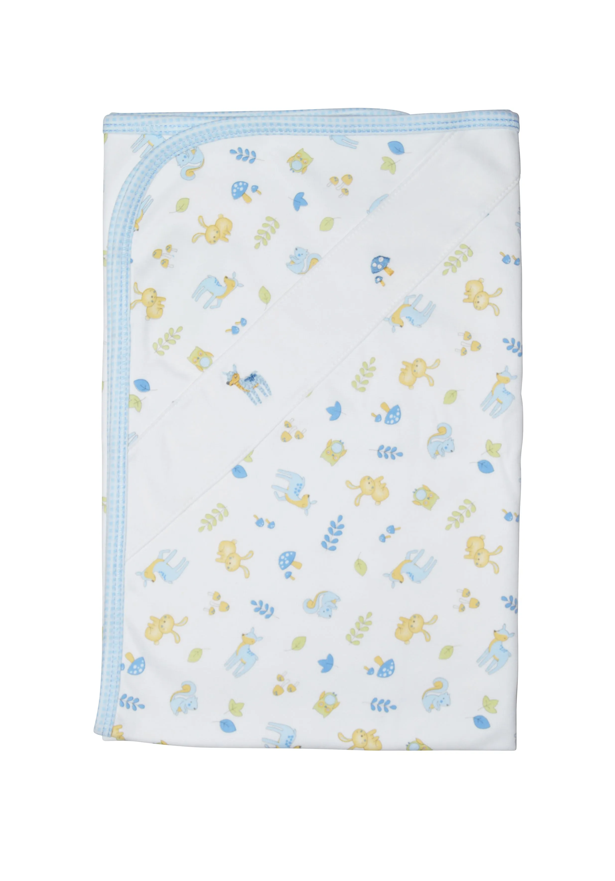 Baby Boy's Animal Forest Print Blanket