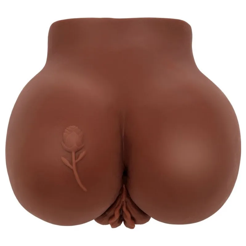 Bangers Big Ass Banger Vibrating Masturbator Brown