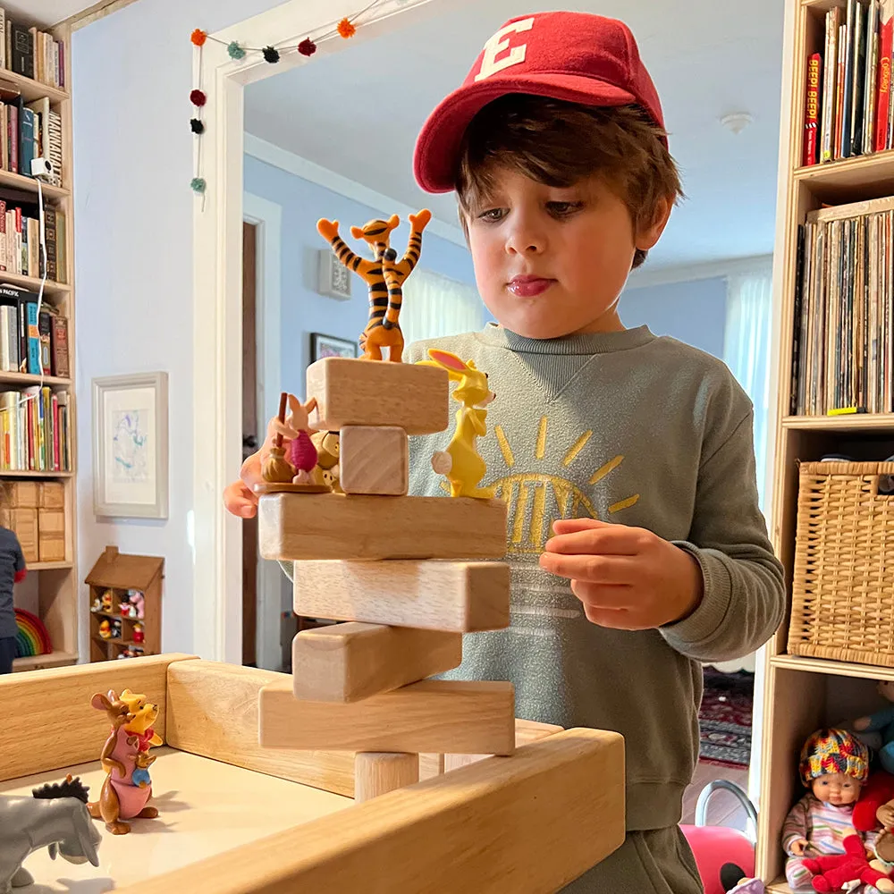 Beginner Unit Block Set | 32 Durable Hardwood Blocks