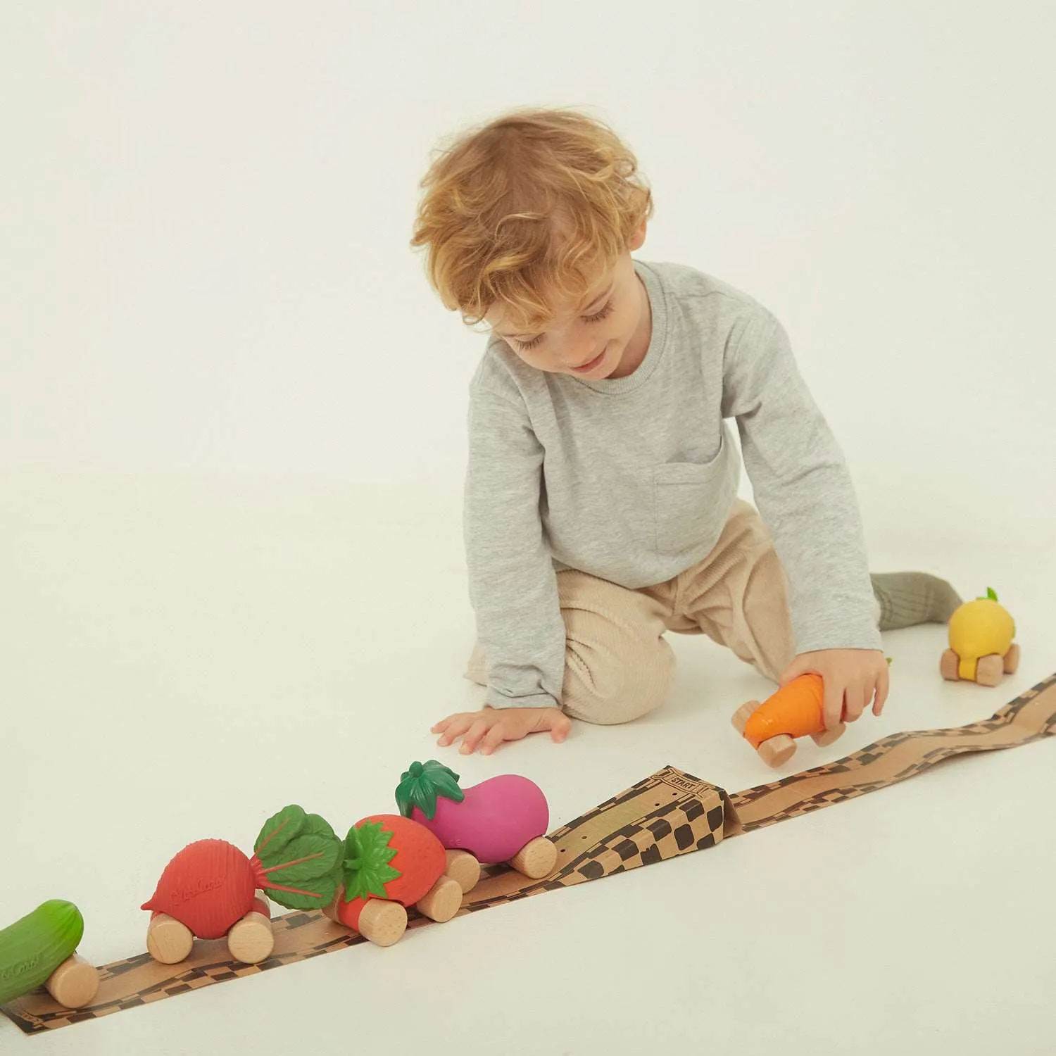 Betty The Beetroot Baby Car Toy