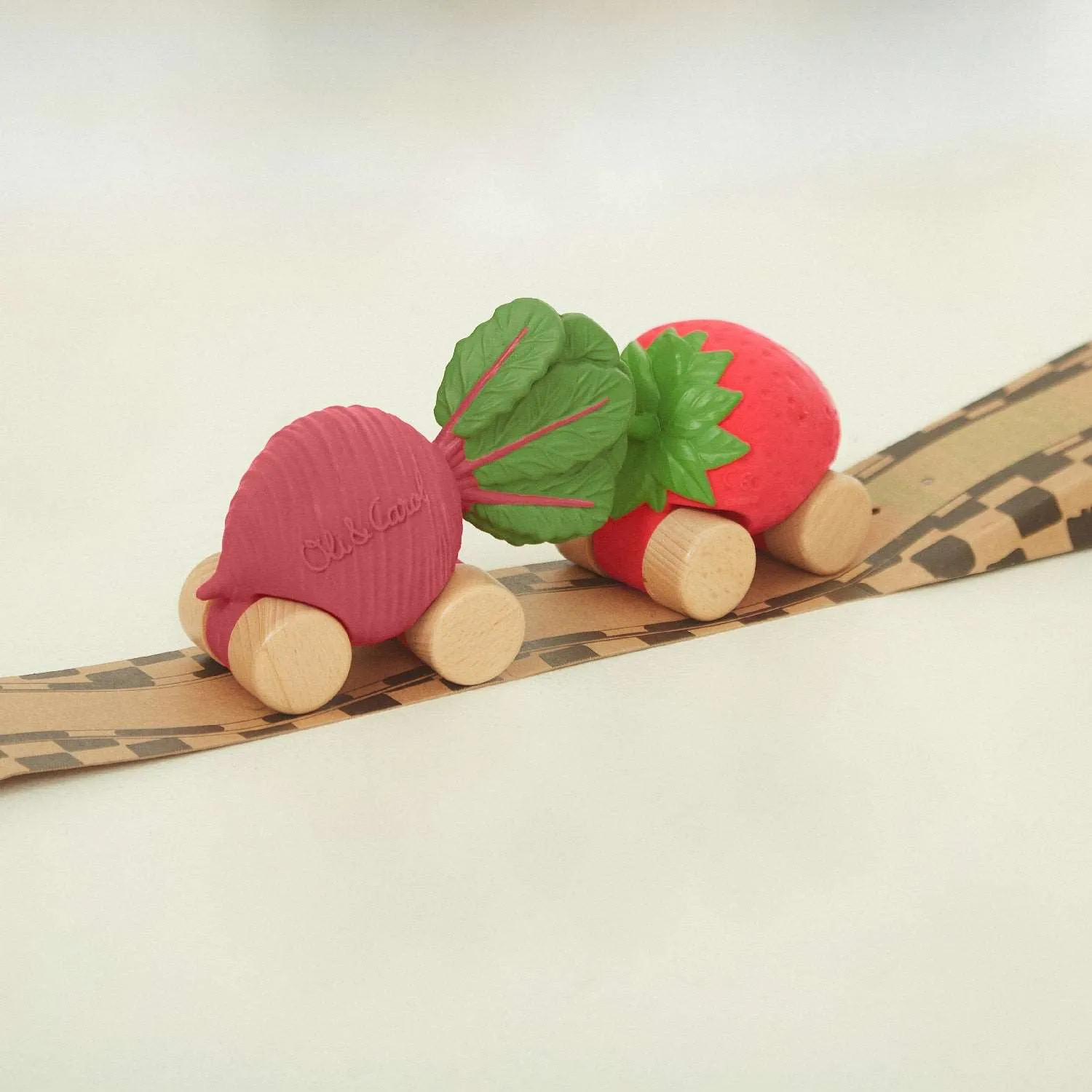 Betty The Beetroot Baby Car Toy