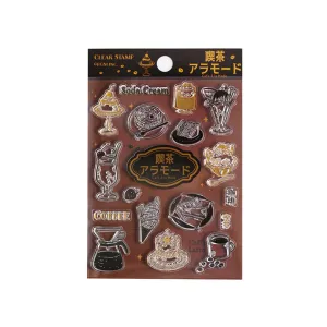 BGM Clear Stamp: Diary - Cafe Alamode