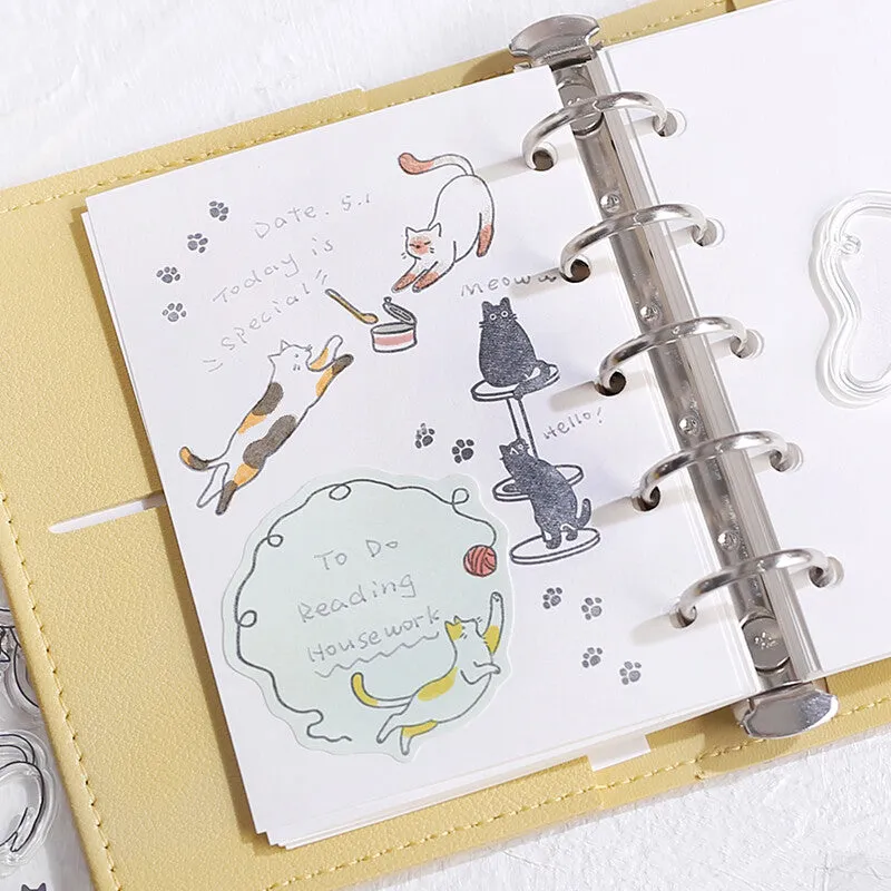BGM Clear Stamp: Diary - Cat Diary