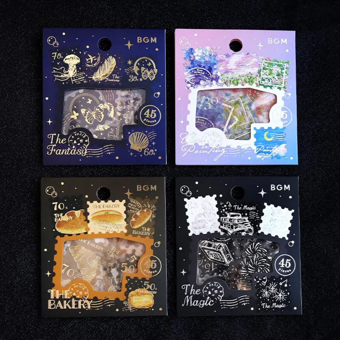 BGM Foil Stamping Flake Seal: Post Office - The Bakery