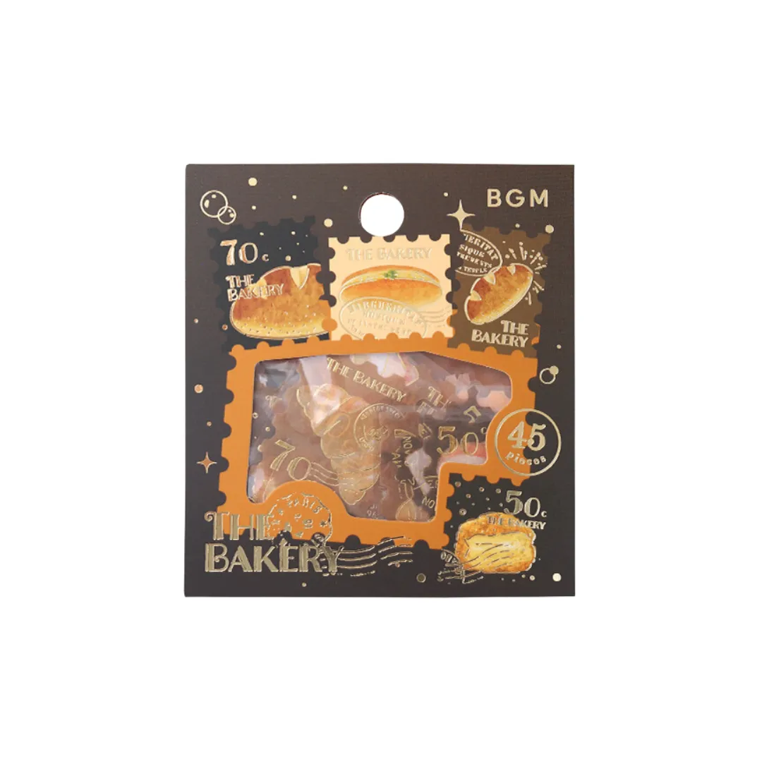BGM Foil Stamping Flake Seal: Post Office - The Bakery