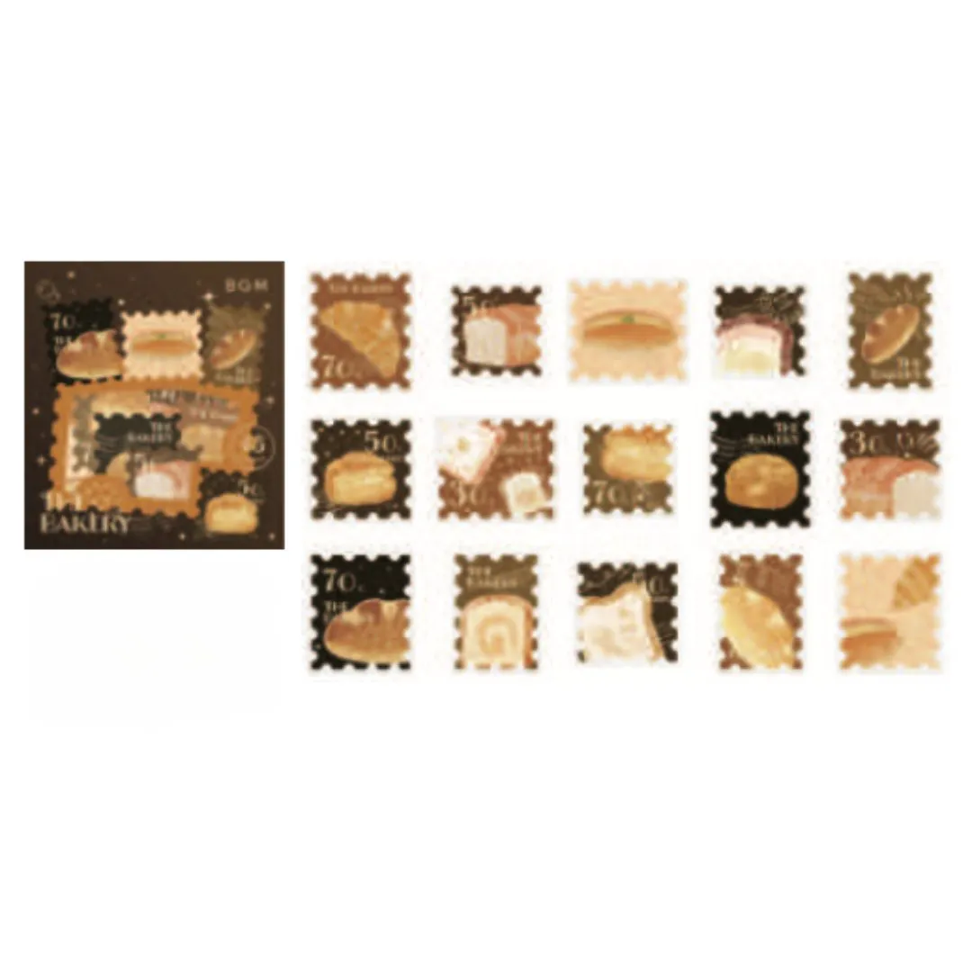 BGM Foil Stamping Flake Seal: Post Office - The Bakery