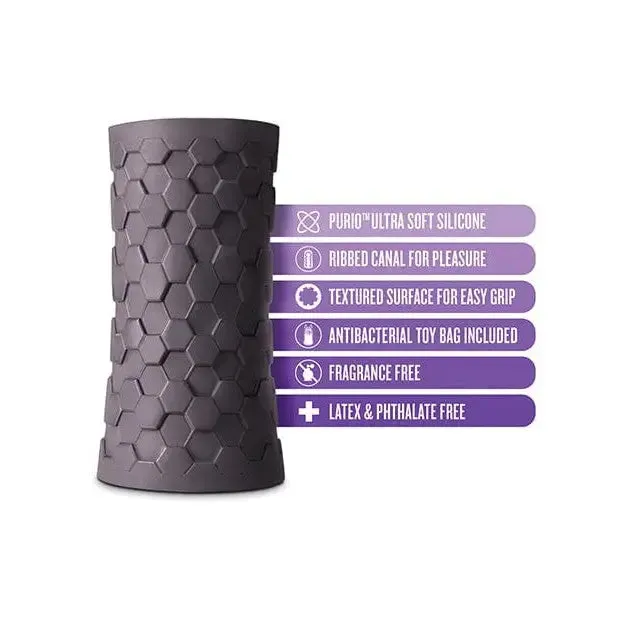 Blush M Elite Platinum 'Hekx' Silicone Stroker by Blush