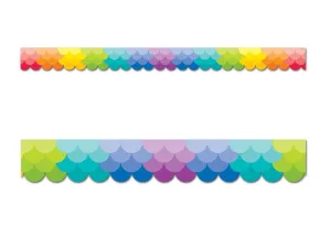 Border: Scallop, rainbow (EZ border)