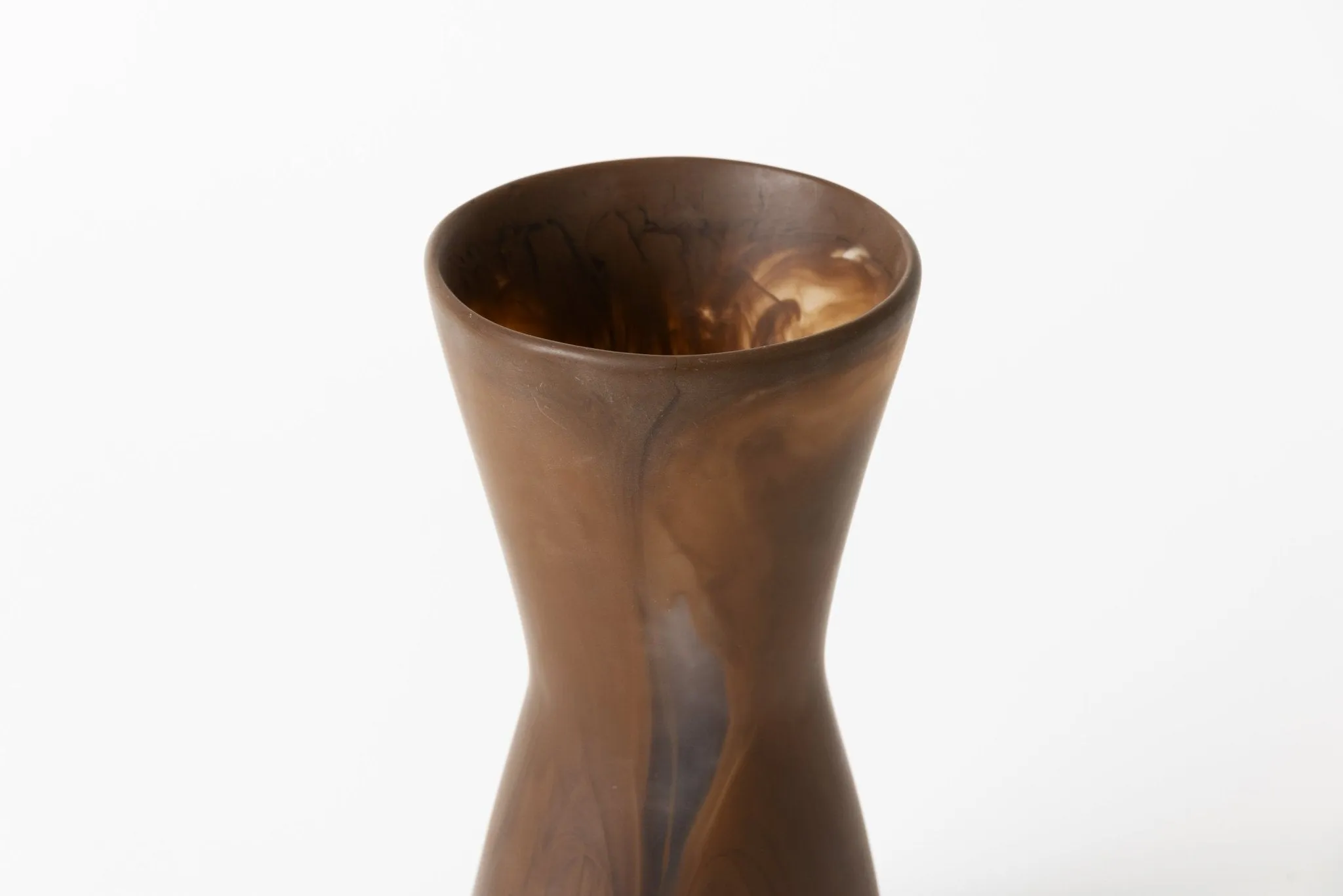 Bow Tall Vase Gingerbread