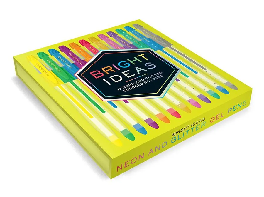 Bright Ideas Neon and Glitter Gel Pens