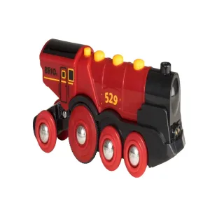 BRIO B/O - Mighty Red Action Locomotive 33592