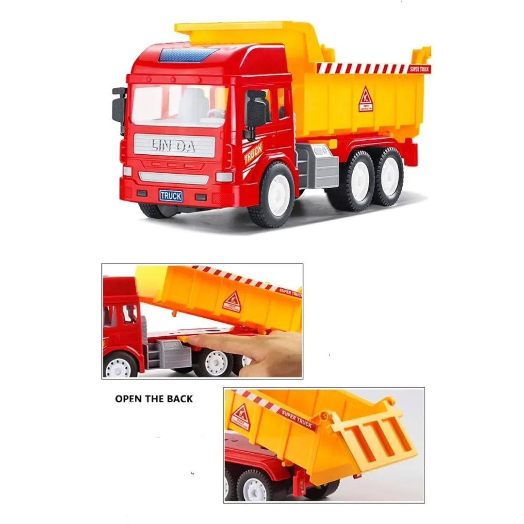 City Service 2In1 Excavator & Dumper Toy