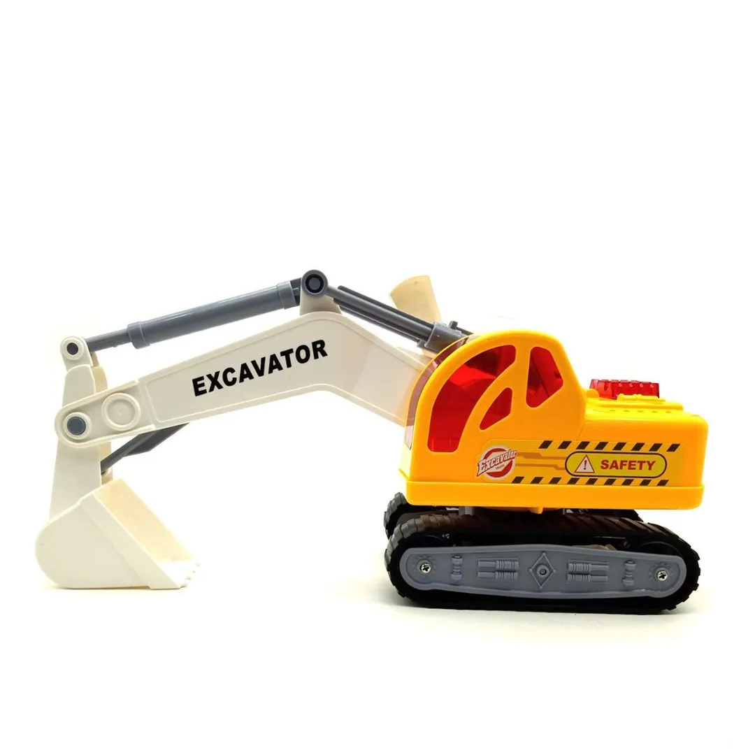 City Service 2In1 Excavator & Dumper Toy