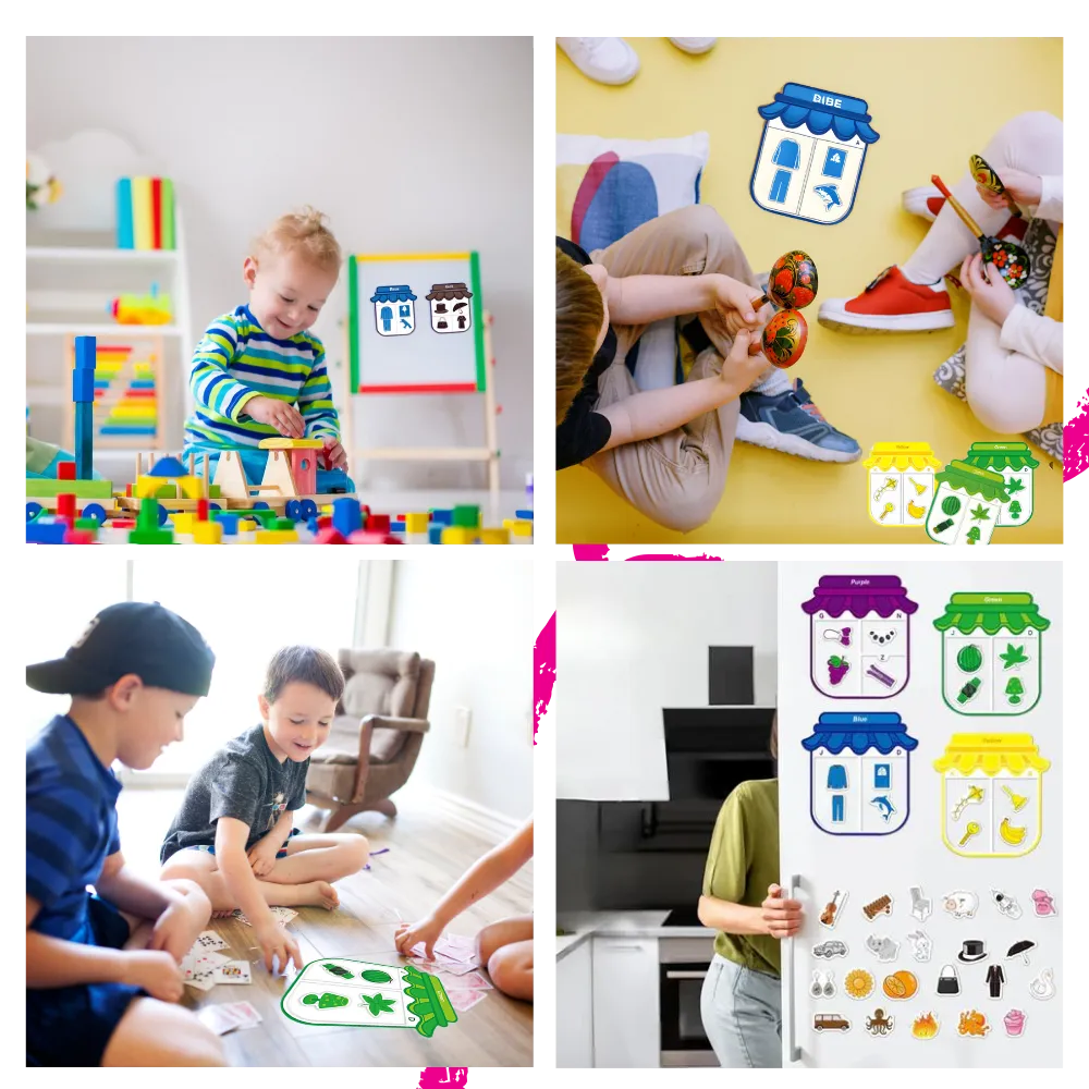 Colorful Educational Magnets