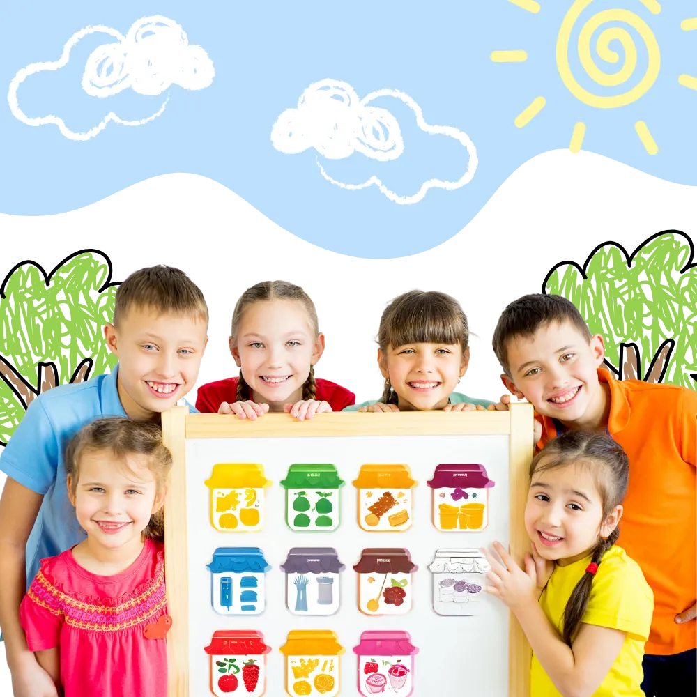 Colorful Educational Magnets