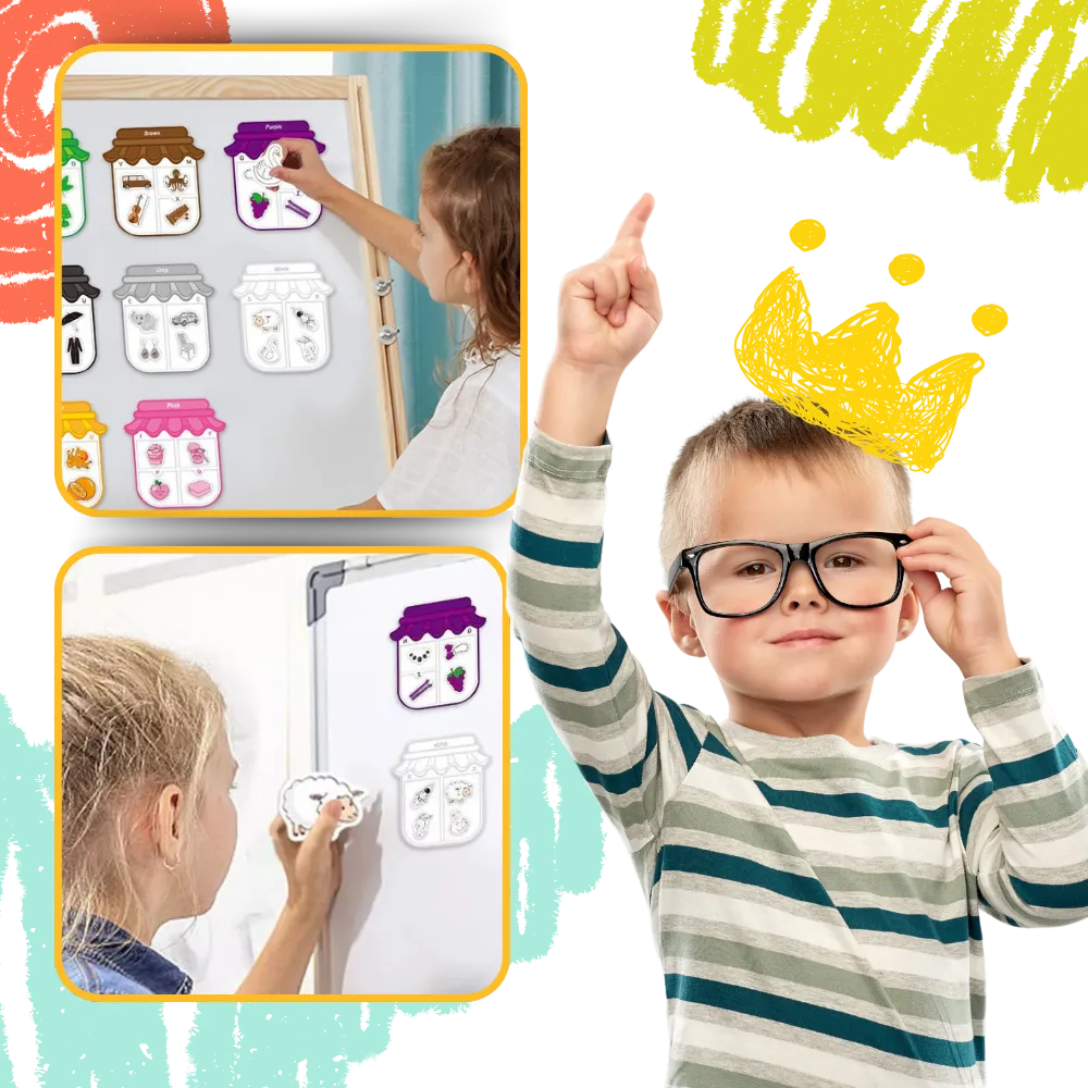 Colorful Educational Magnets