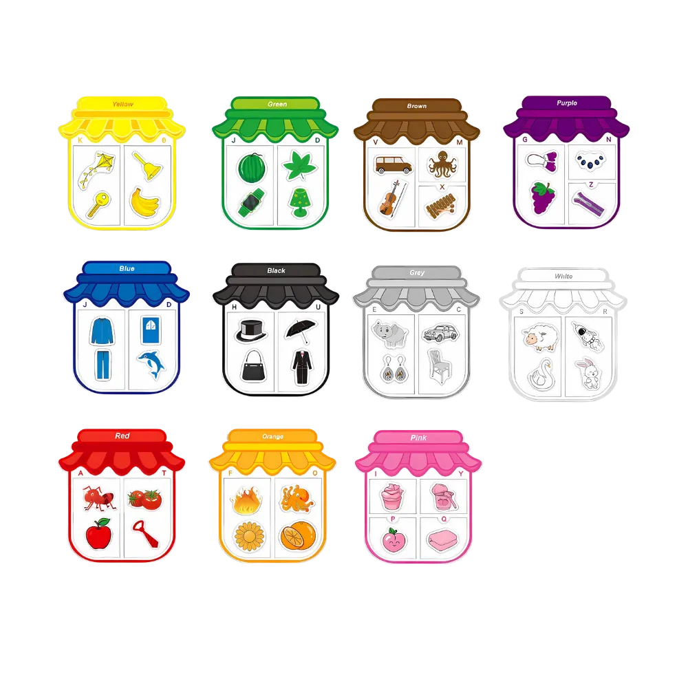 Colorful Educational Magnets