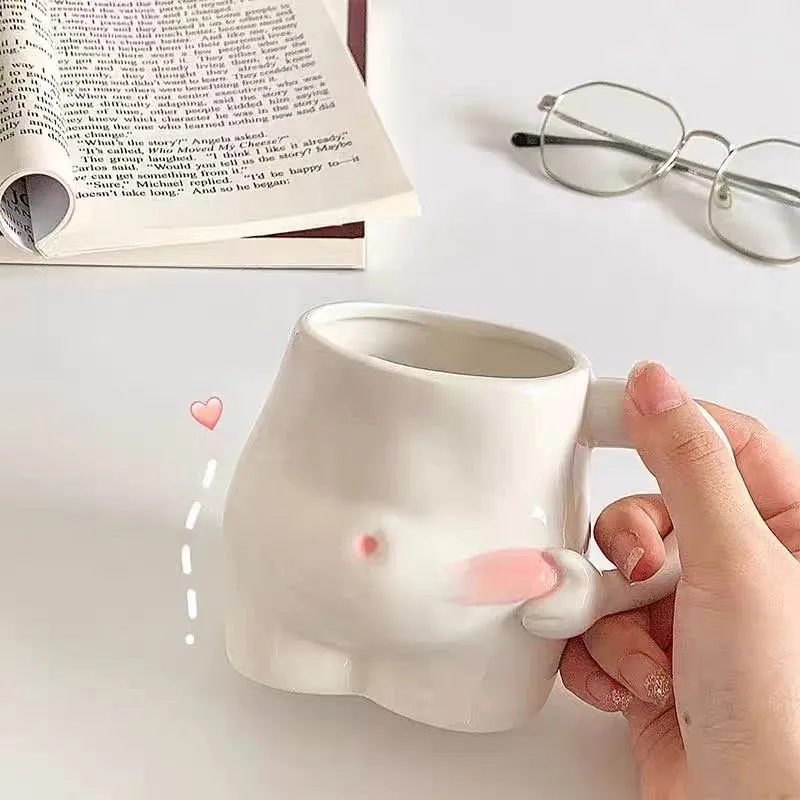 Creative Girl Milk Coffee Mug 320ml