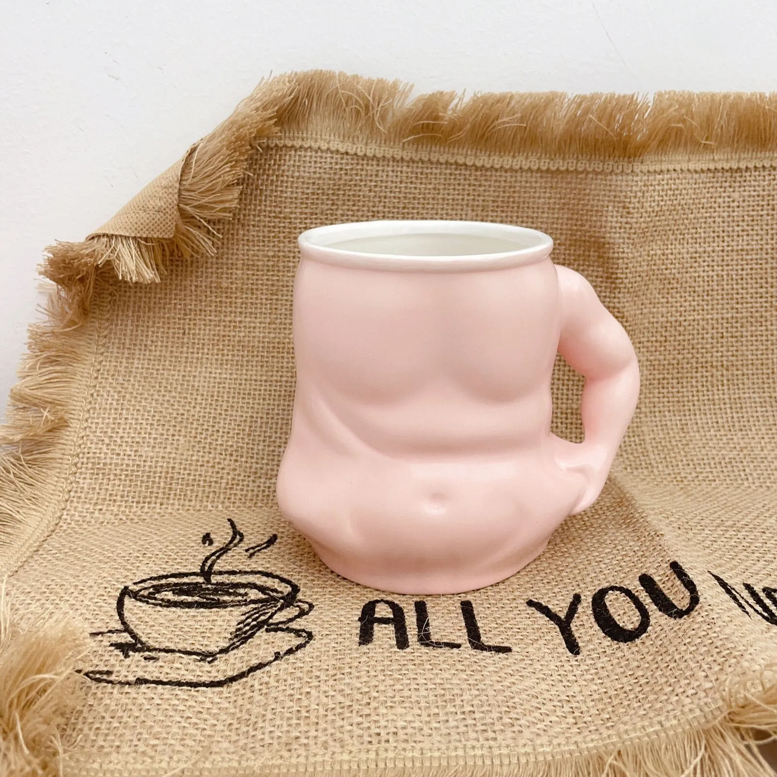 Creative Girl Milk Coffee Mug 320ml