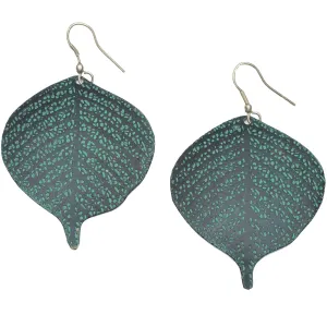 Devika Bodhi Leaf Earrings