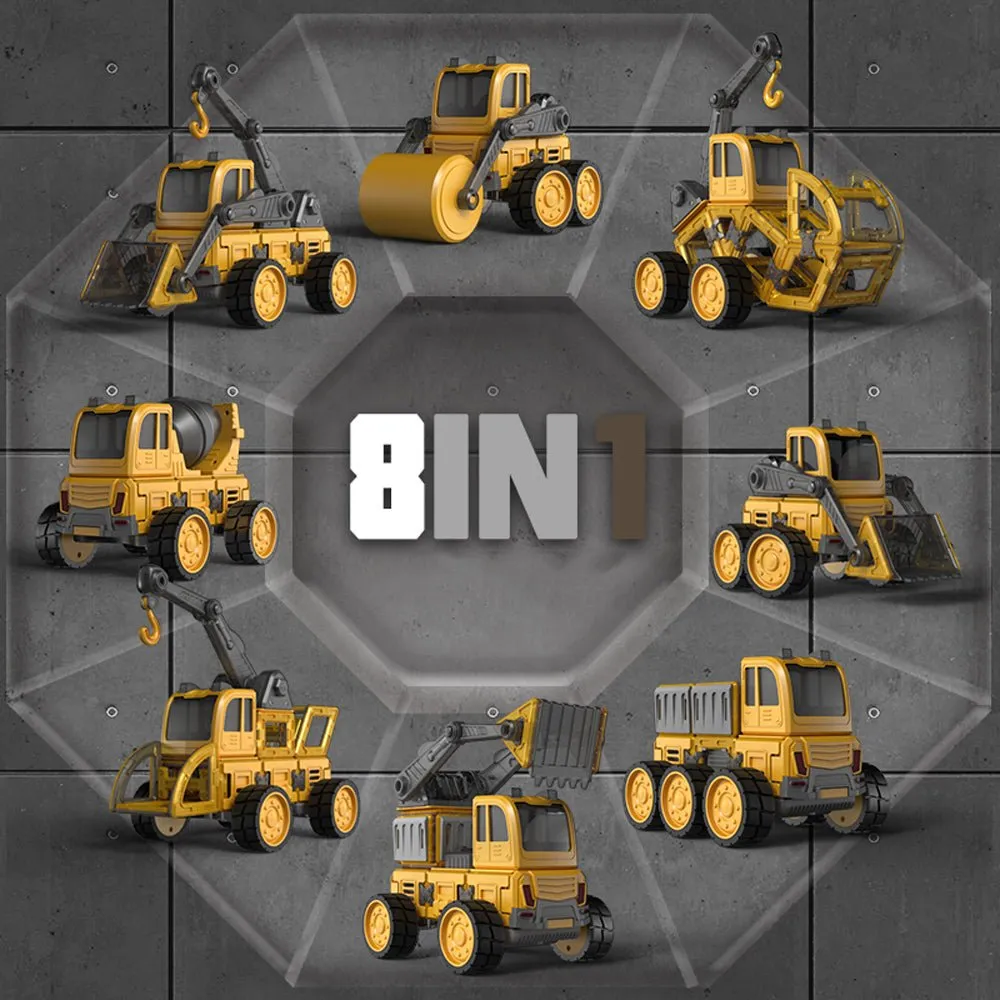 DIY Programming Magnetic Truck with Remote Control Toy