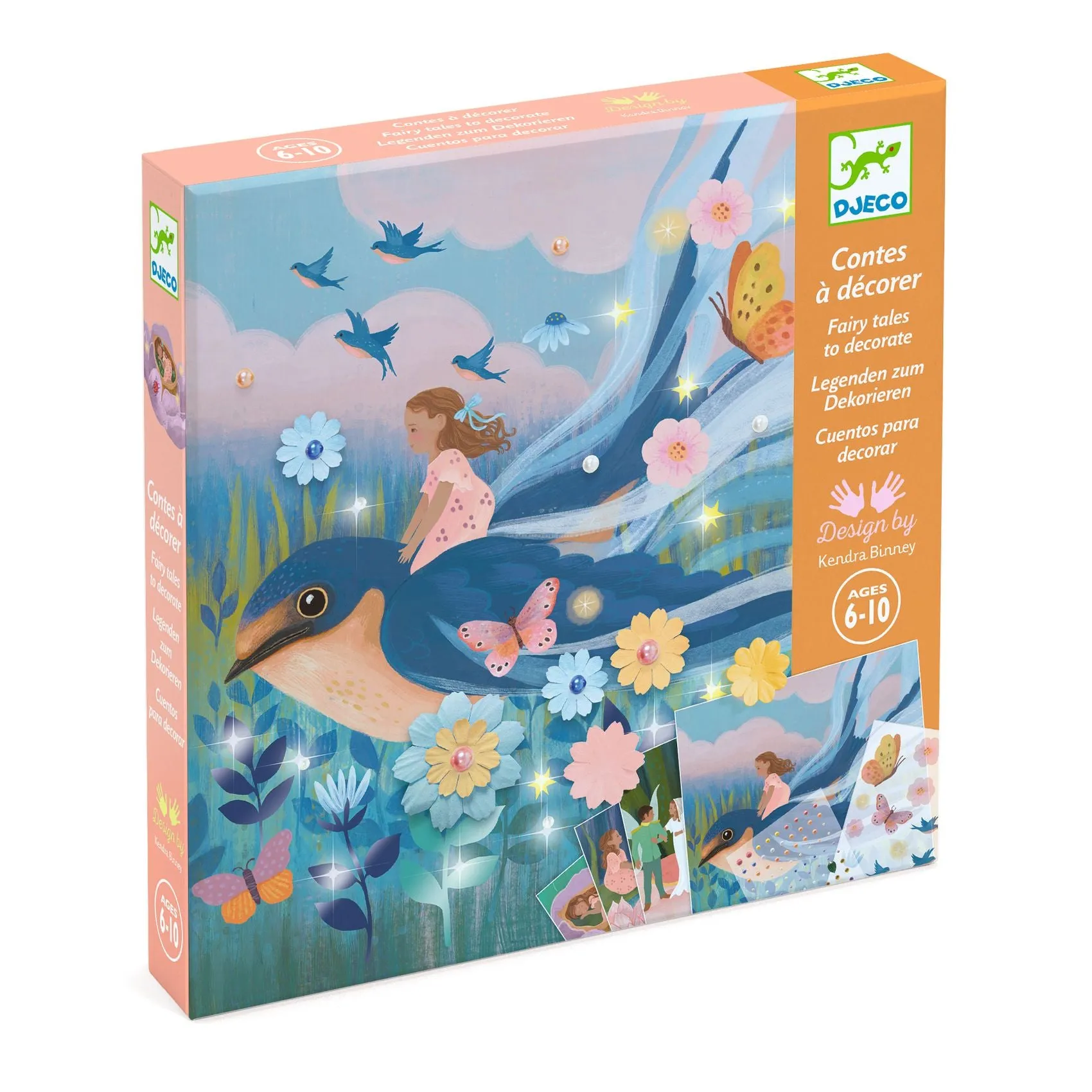 Djeco Fairy Tales to Decorate – Thumbelina