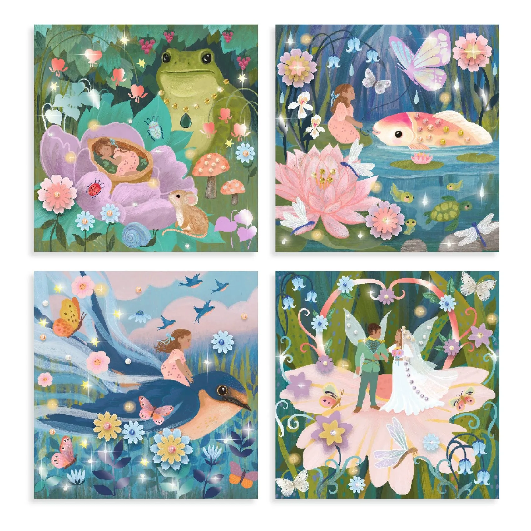 Djeco Fairy Tales to Decorate – Thumbelina