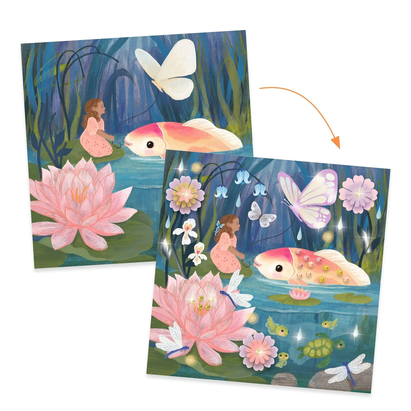 Djeco Fairy Tales to Decorate – Thumbelina