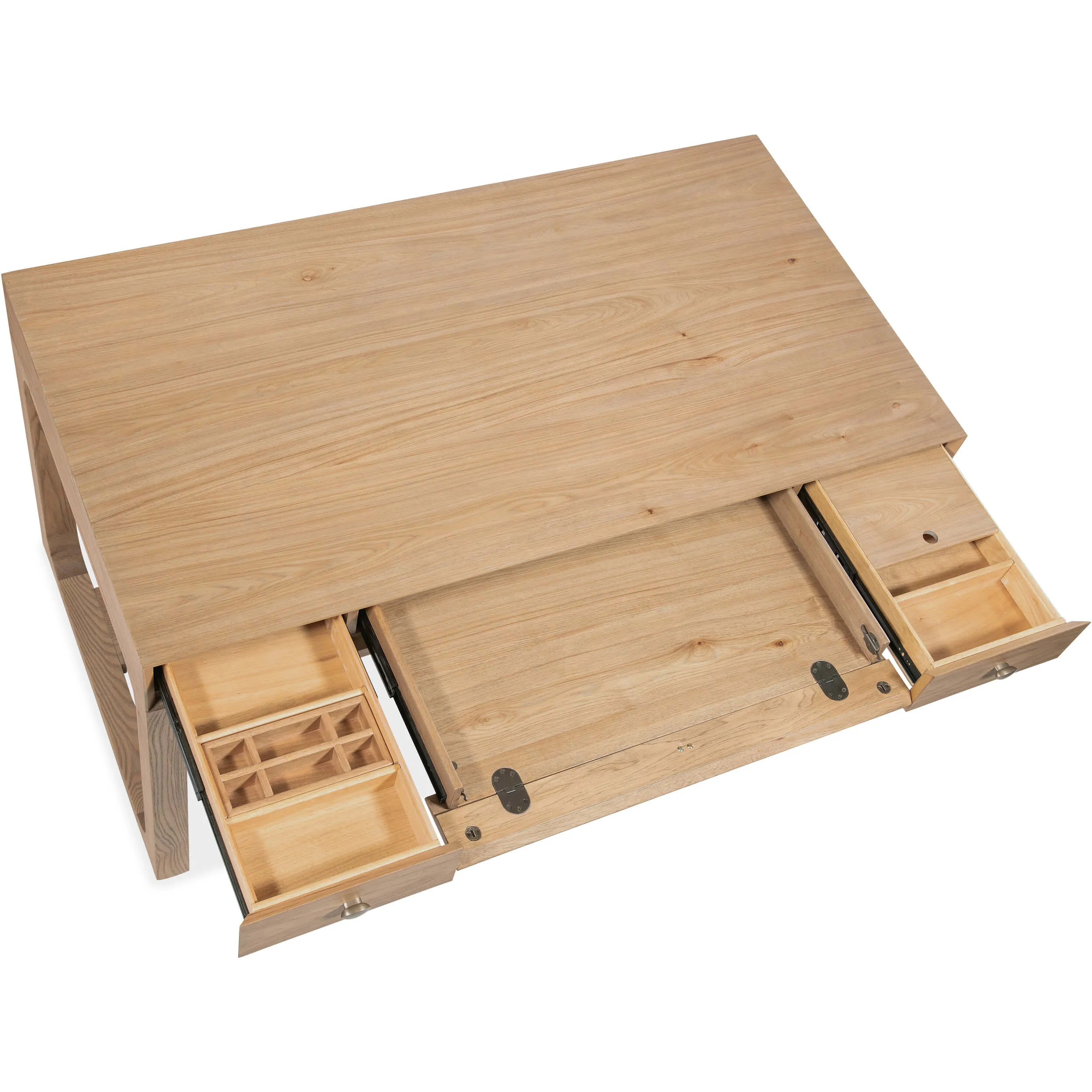 Documents Writing Desk, Light Wood