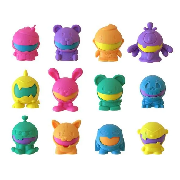 Dohjee Teenie Nee Doh Squishy Blind Box Fidget Squishy Toy - One Random Pick