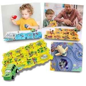 Educational Electric Car Track Set