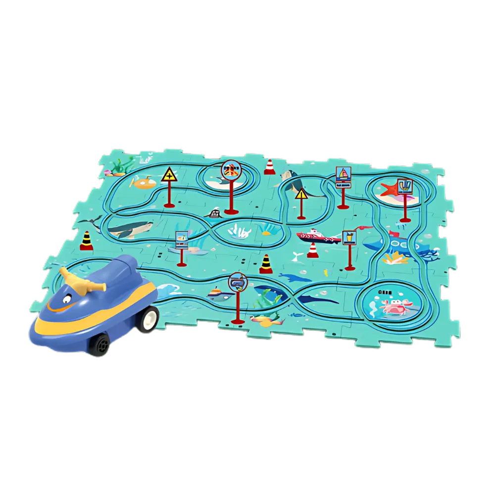 Educational Electric Car Track Set