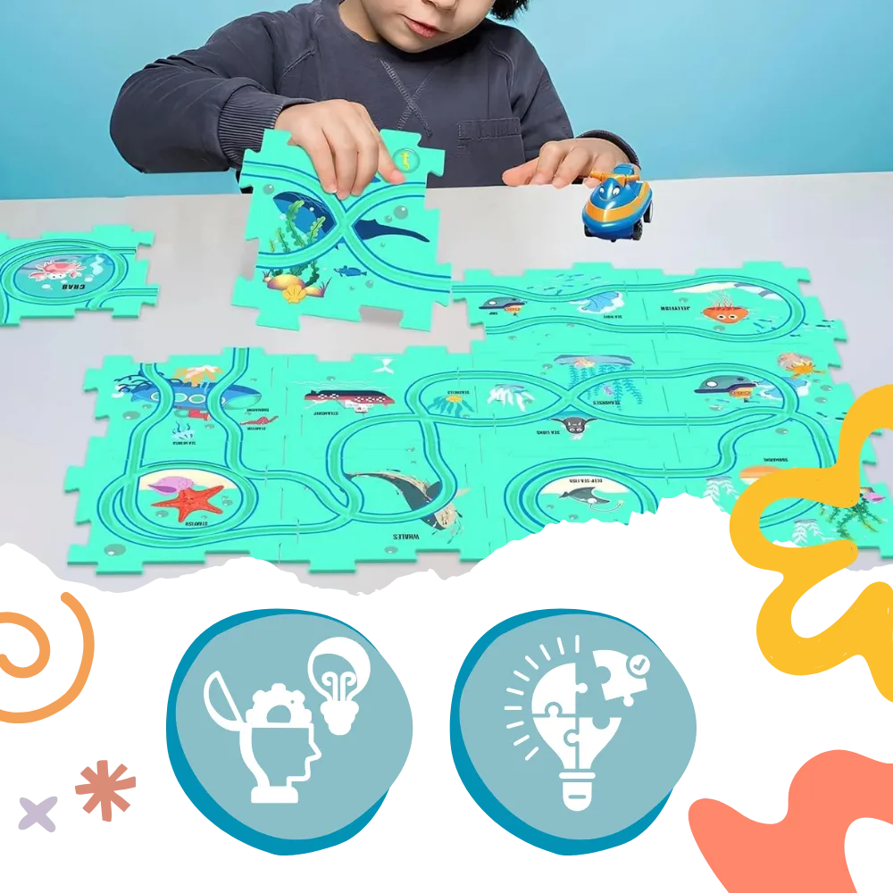 Educational Electric Car Track Set