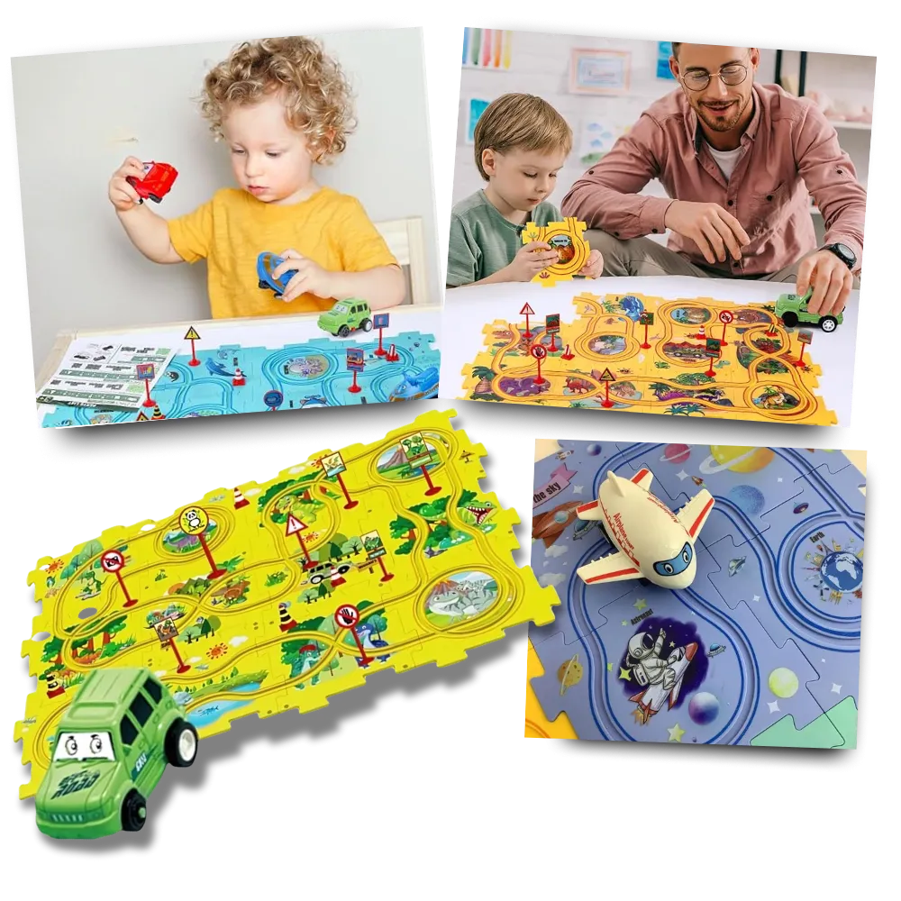 Educational Electric Car Track Set