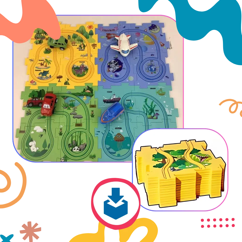 Educational Electric Car Track Set