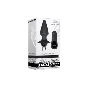 Evolved Plug & Play Butt Plug Vibrator