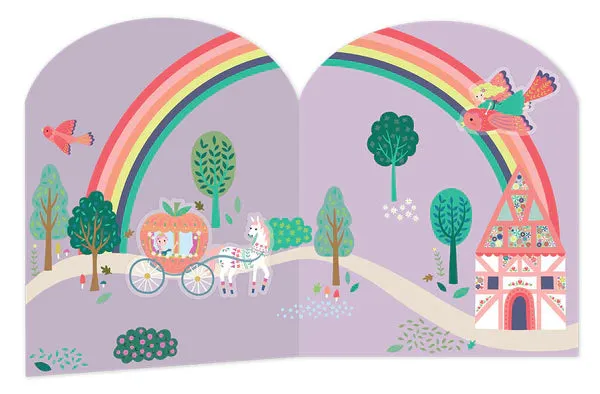 Floss & Rock Stick and Play Reusable Sticker Set - Fairy Tale
