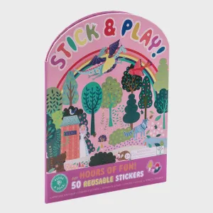Floss & Rock Stick and Play Reusable Sticker Set - Fairy Tale