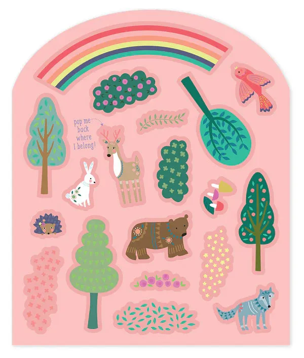 Floss & Rock Stick and Play Reusable Sticker Set - Fairy Tale
