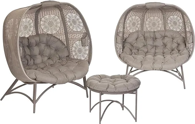 FlowerHouse Cozy Pumpkin Chair Set